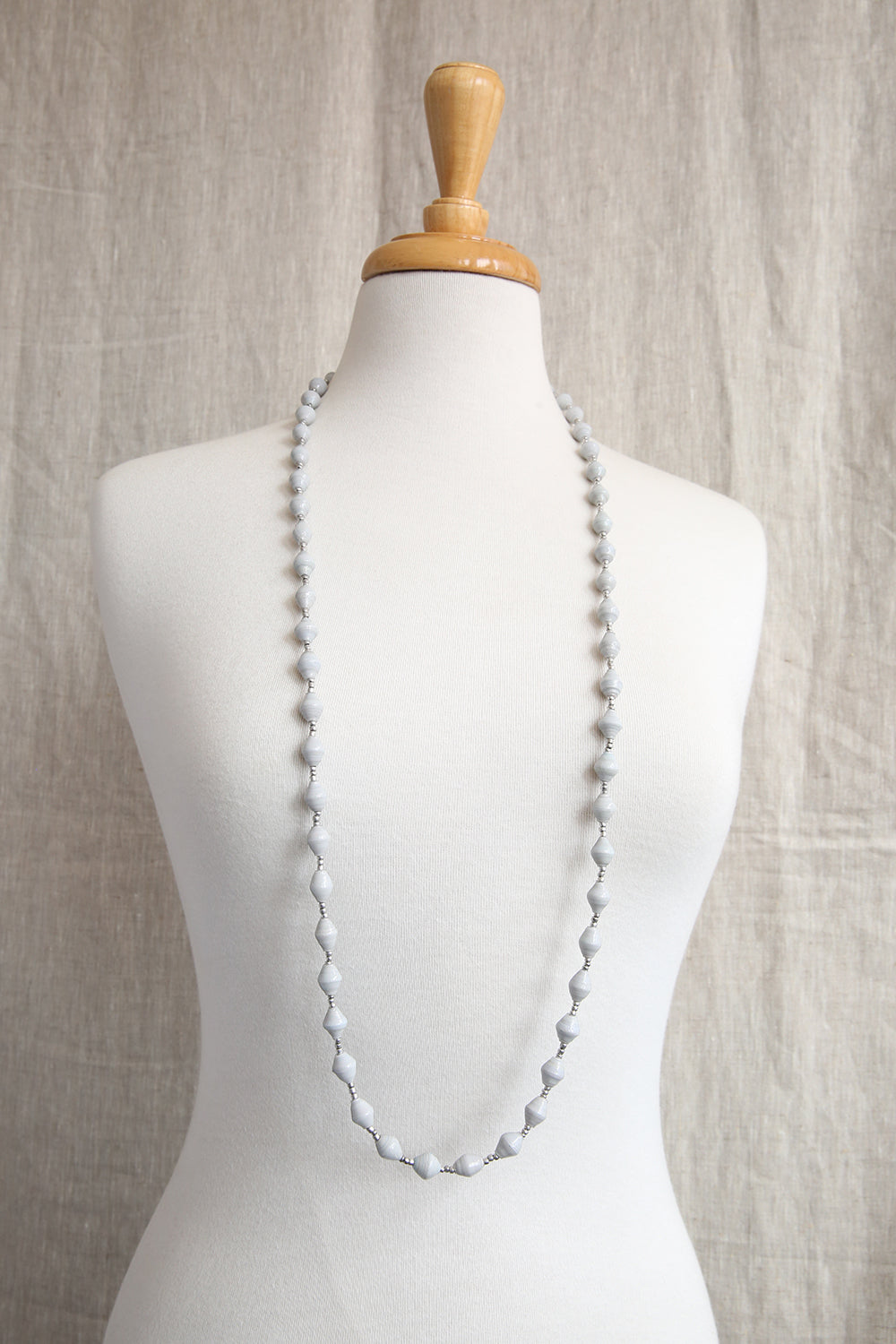 AFRI BEADS LONG SINGLE COLOUR NECKLACE