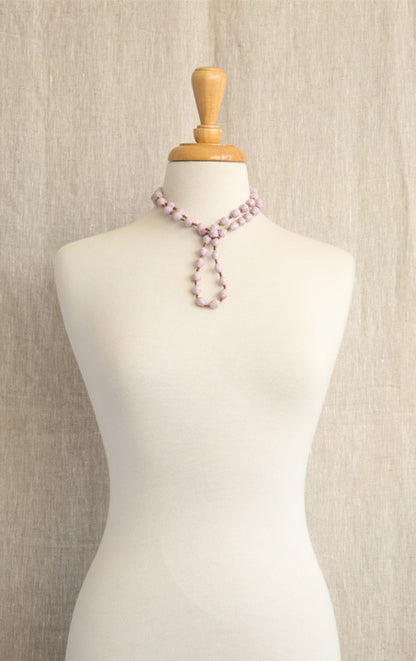 AFRI BEADS LONG SINGLE COLOUR NECKLACE