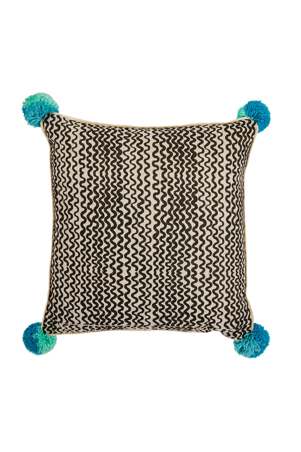 BONNIE AND  NEIL ASTER CUSHION PALE BLUE 50CM