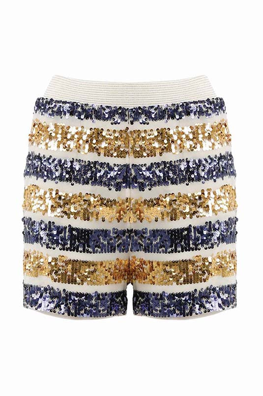 COOP GOLD SHINE SEQUIN SHORT