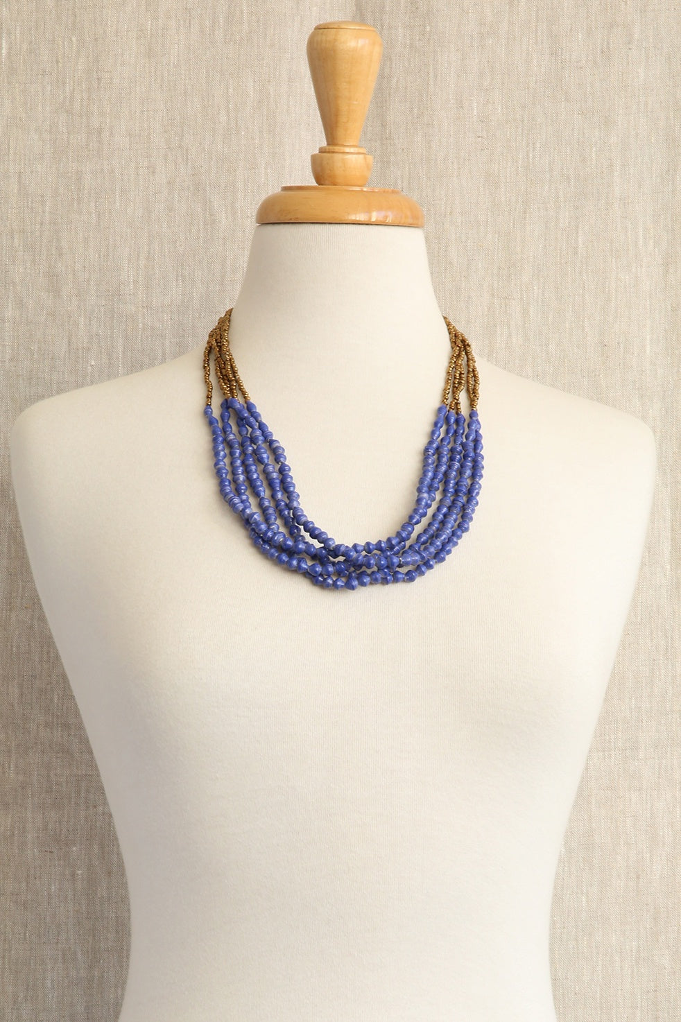 AFRIBEADS BWINDI 3 NECKLACE