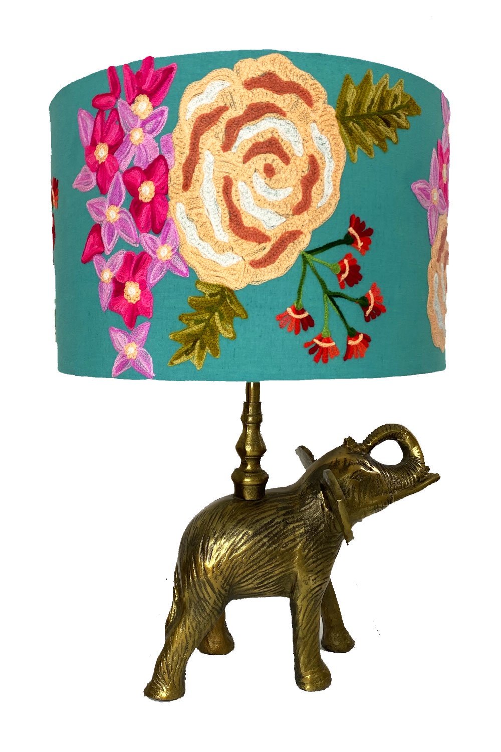 Gold elephant deals lamp