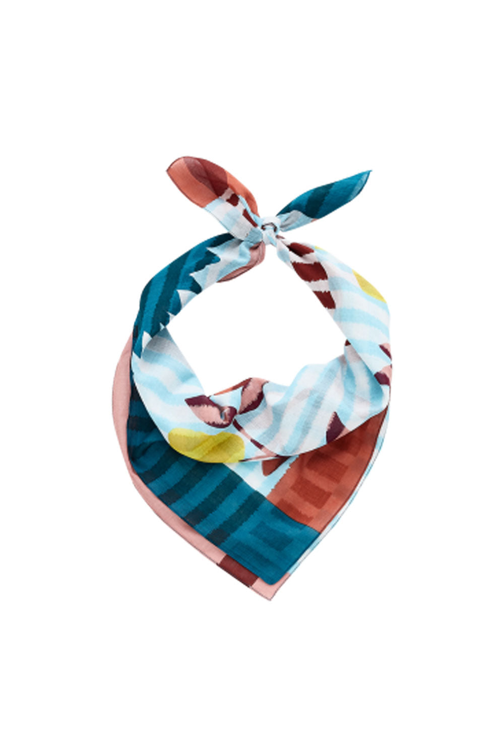 INOUITOOSH AOUT BANDANA SCARF DUCK BLUE