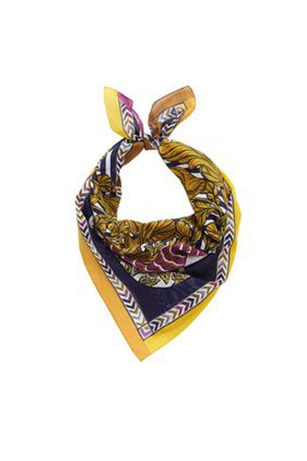 INOUITOOSH THELMA BANDANA SCARF - NAVY