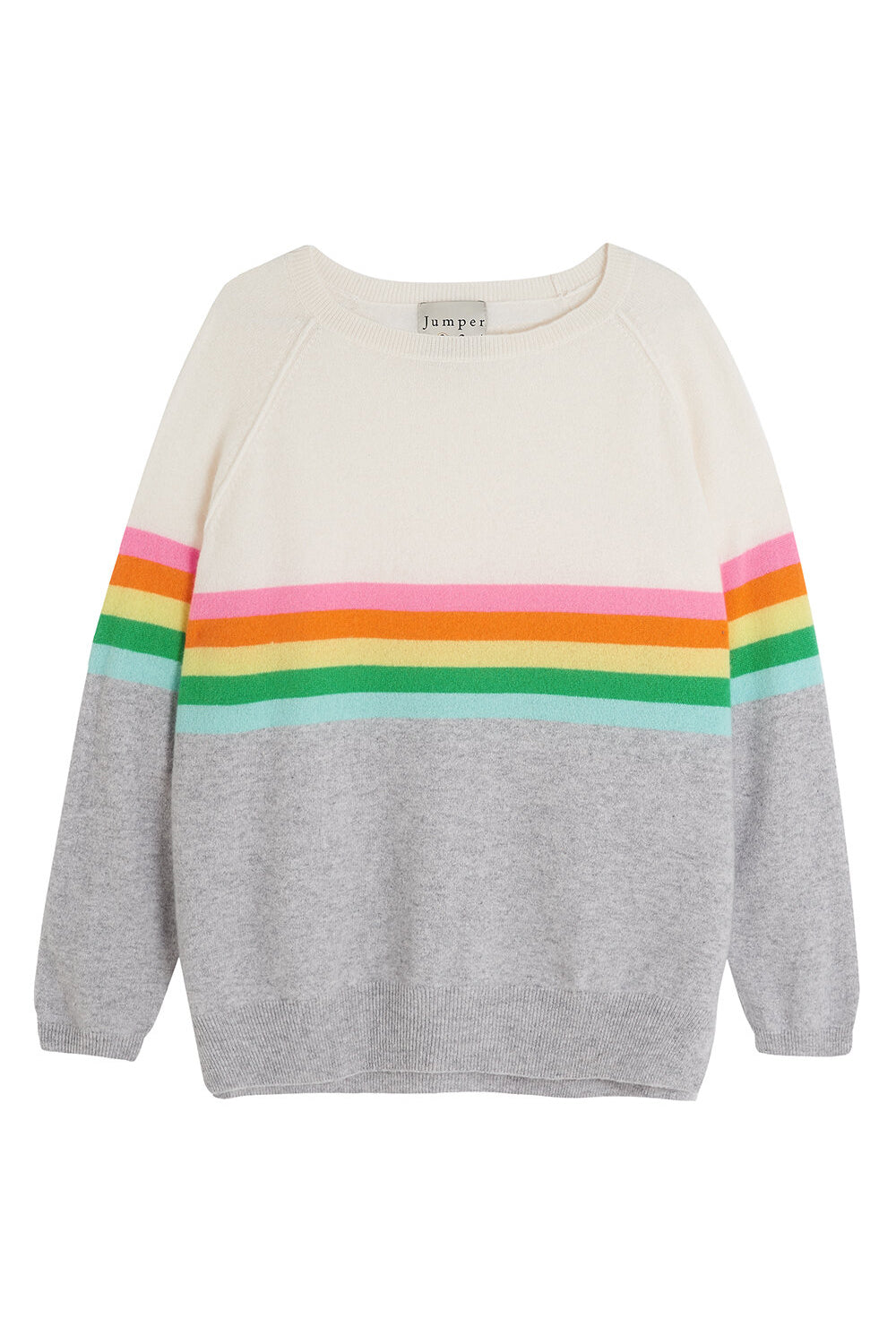 JUMPER 1234 RAINBOW JUMPER CREAM