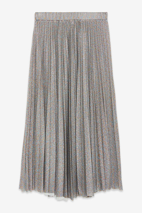 ottodame-DN5749-pleated-metallic-skirt