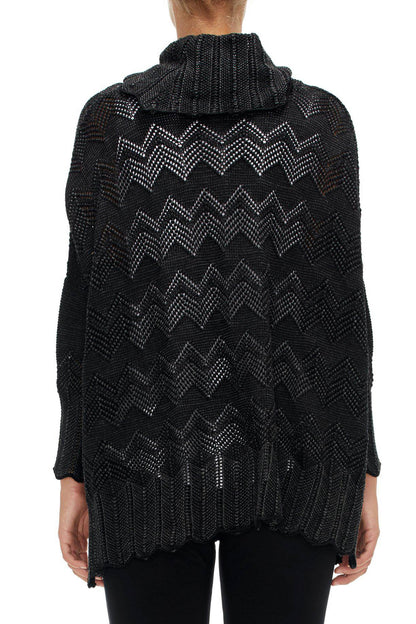 SABATINI ZIGZAG LACE STITCH JUMPER